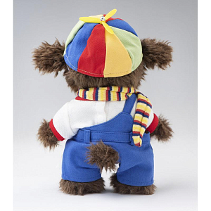 Щенок Фил TeddyTales, кучерявый, S, коричневый, 20 см